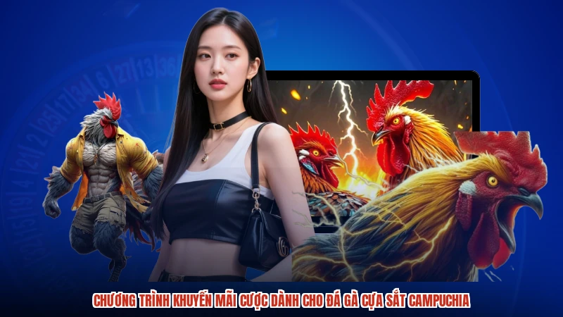 Chương trình khuyến mãi cược dành cho đá gà cựa sắt Campuchia