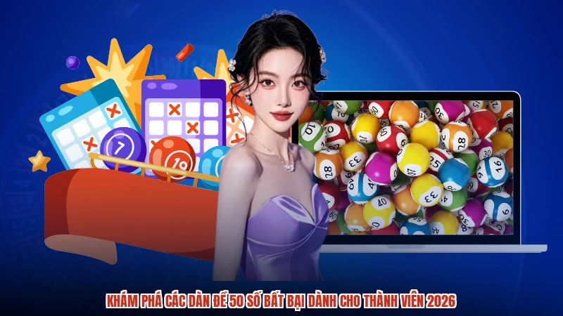 Khám phá các dàn đề 50 số bất bại dành cho thành viên 2026