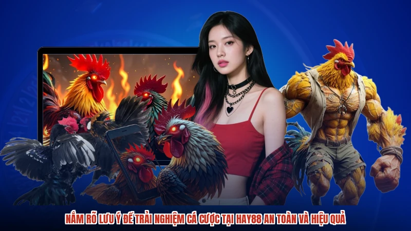 Nắm rõ lưu ý để trải nghiệm cá cược tại HAY88 an toàn và hiệu quả