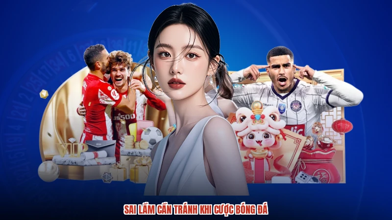 Sai lầm cần tránh khi cược bóng đá
