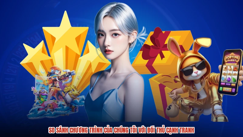So sánh chương trình của chúng tôi với đối thủ cạnh tranh